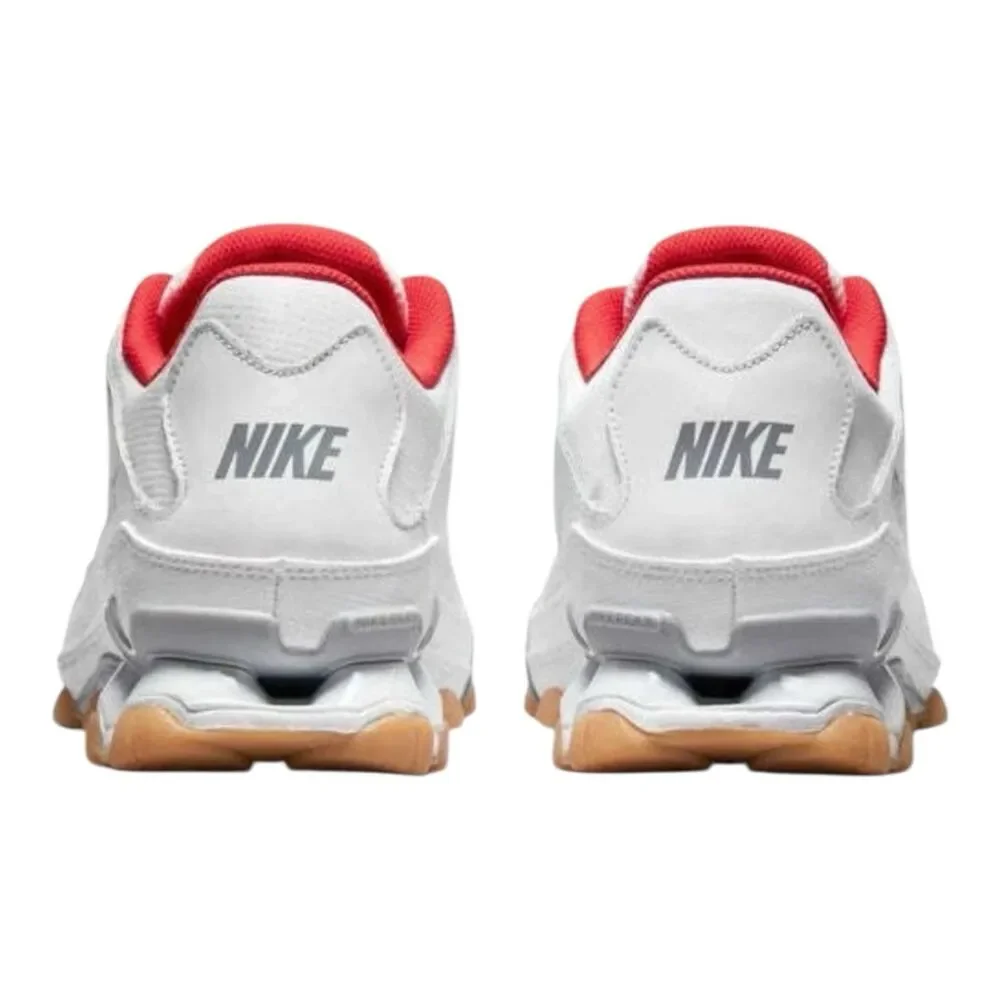 Nike Running Shoes REAX 8 TR MESH, White w/ Red, Men's Size 9.5, NEW